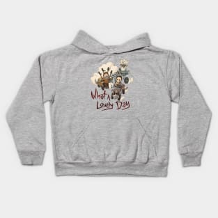 What a Lovely Day Kids Hoodie